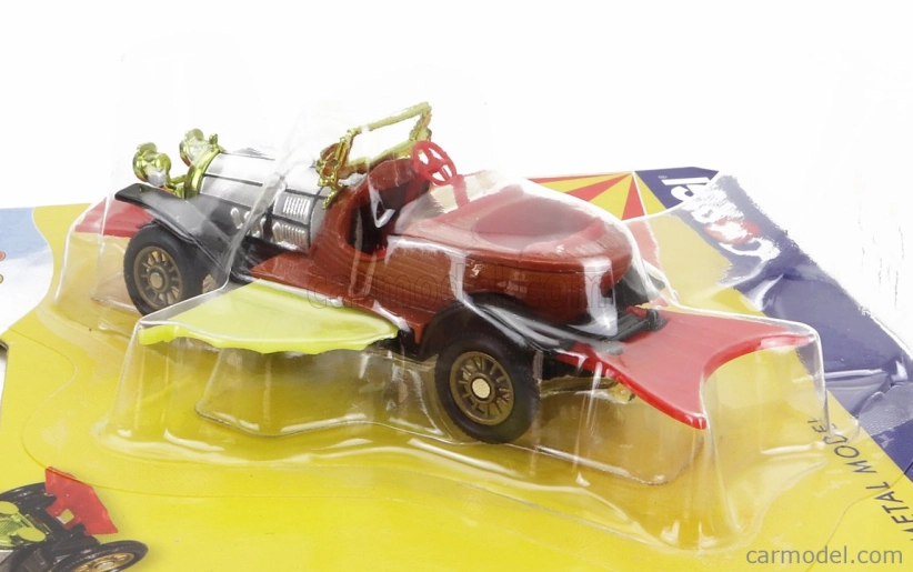 Corgi Tv series Chitty Chitty Bang Bang 1:43 Stříbrná Červená Hnědá