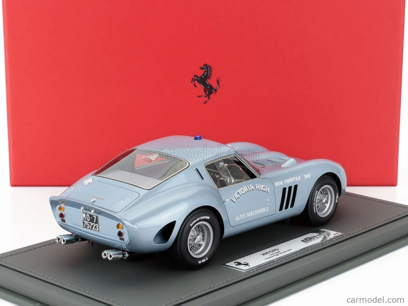 Bbr-models Ferrari 250 Gto S/n3589 Coupe Victoria High School 1965 1:18 Světle Modrá Met