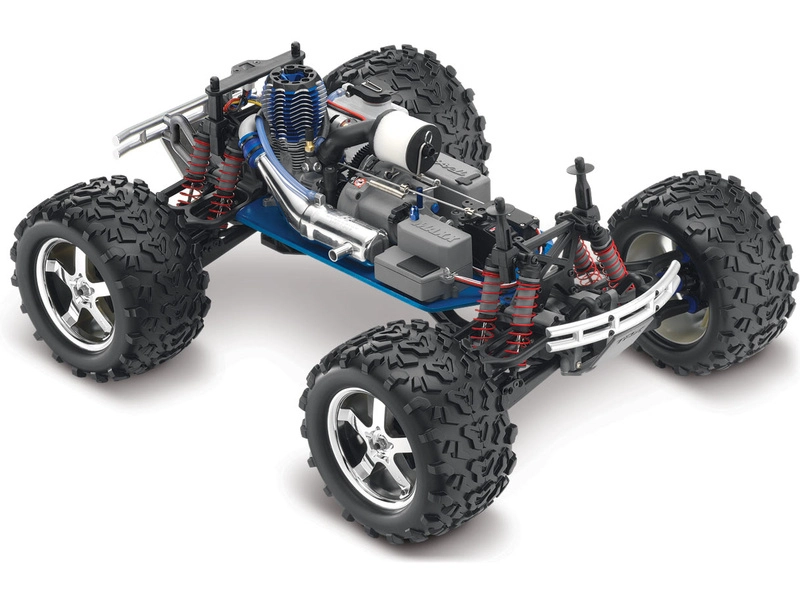 Traxxas Nitro T-Maxx 3.3 1:8 TQi bluetooth RTR červený