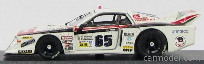Najlepší model Lancia Beta Montecarlo Team Sivama Motor N 65 24h Le Mans 1982 G.giudici - B.salam - T.perrier 1:43 Biela červená čierna