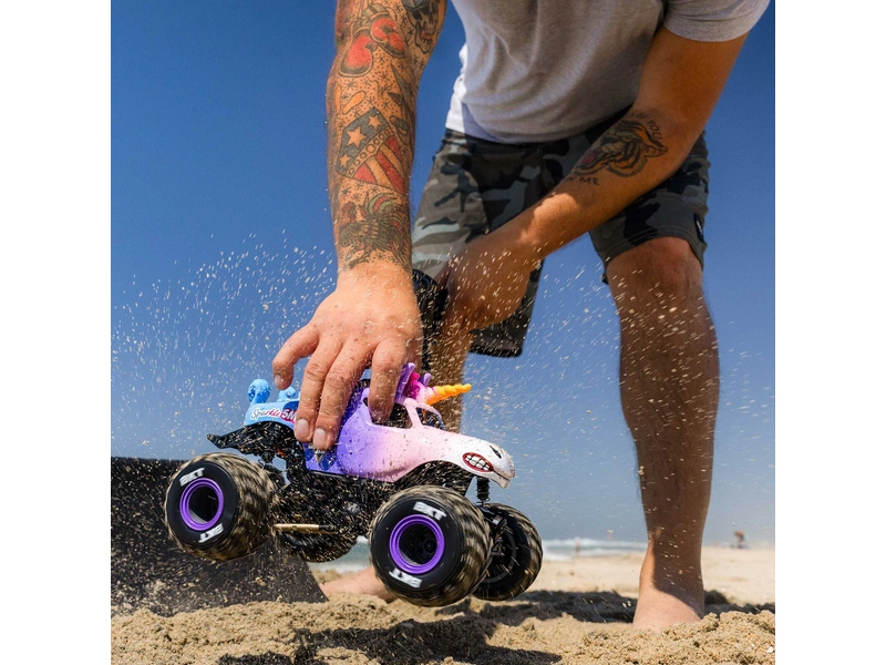 RC auto Losi Mini LMT 1:18 4WD RTR Grave Digger