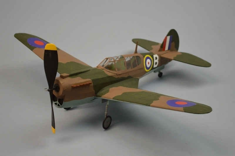 P-40 Kittyhawk 457 mm laser. vyřezávaný