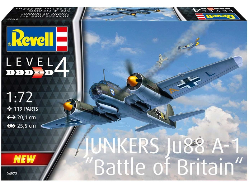 Revell Junkers Ju88 A-1 bitka o Britániu (1:72)