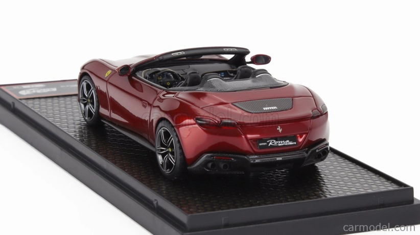 Bbr-models Ferrari Roma Spider Open 2020 1:43 Rosso Magma - Red Met