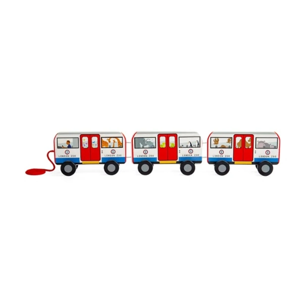 Bigjigs Toys Hračka na ťahanie Londýnske metro