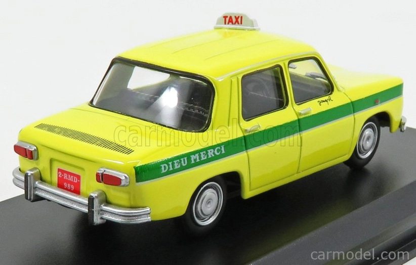 Edicola Renault 8 Taxi Bamako 1970 1:43 Žltozelená
