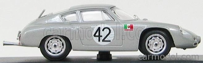 Najlepší model Porsche 356b 1600gs Carrera Gtl Abarth N 42 Targa Florio 1962 Herrmann - Linge 1:43 Strieborná