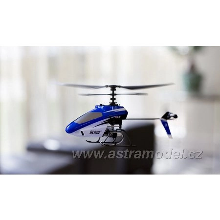 RC vrtuľník Blade mSR RTF modrá, mód 2