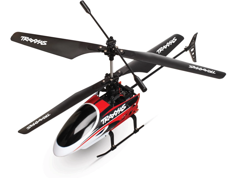 RC mikrovrtulník Traxxas DR-1, červená
