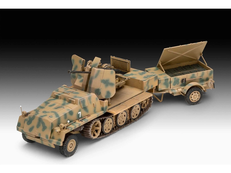 Revell sWS mit Flak-Aufbau als Sfl. mit 3,7 cm Flak 43 (1:72)