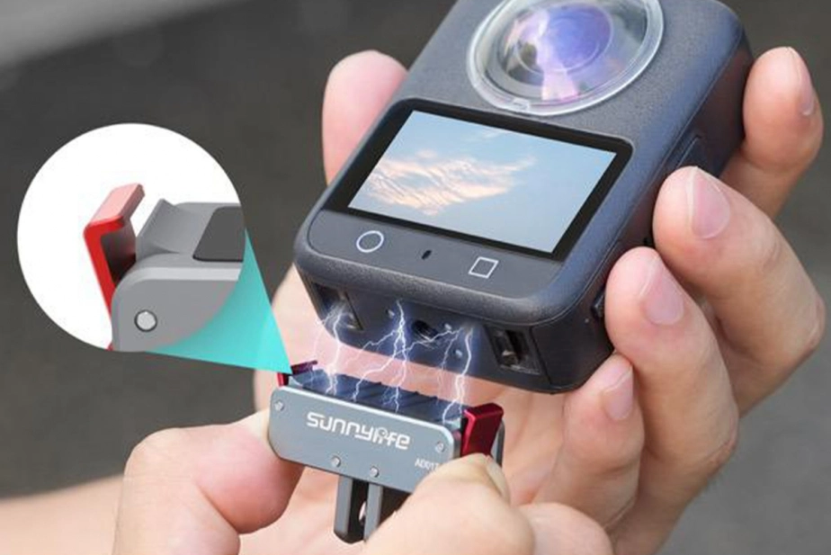 DJI Osmo Nano - Hliníkový magnetický adaptér s rychlým uvolňováním pro DJI Osmo Nano