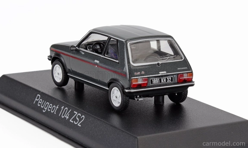Norev Peugeot 104 Zs2 1979 1:43 Vulcan Grey