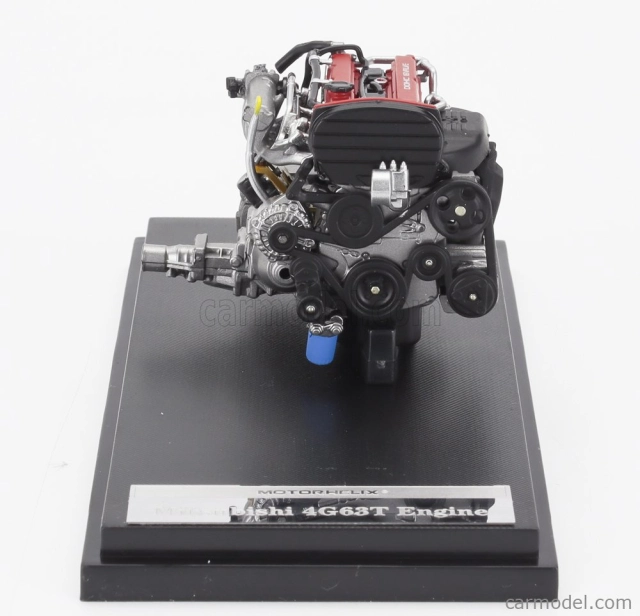 Motorhelix Mitsubishi Lancer Evo Iv s motorom a príslušenstvom 1999 1:18 modrá