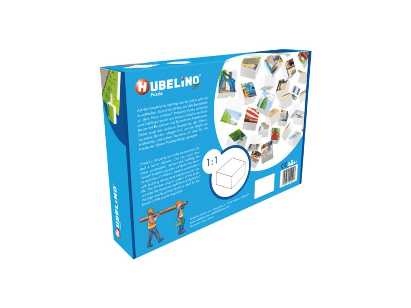 HUBELINO Puzzle - Na stavenisku