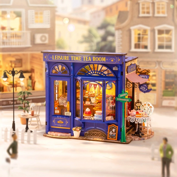 RoboTime Miniatura domečku Čajovna pro chvíle pohody