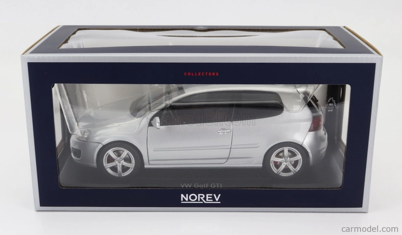 Norev Volkswagen Golf V Gti Pirelli 2007 1:18 Strieborný