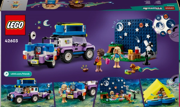 LEGO Friends - Karavan na pozorovanie hviezd