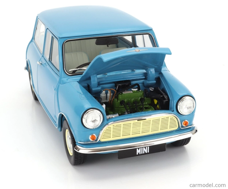 Kyosho Morris Mini Minor 1964 1:18 Clipper Blue
