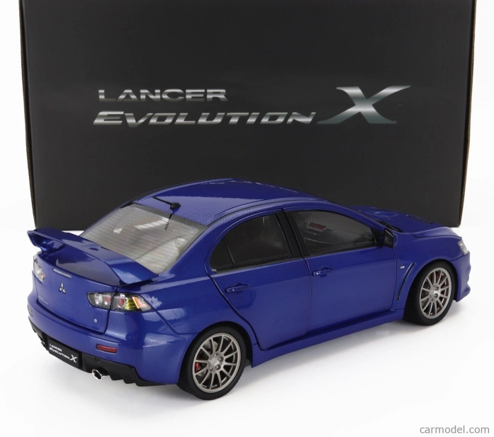 Sun-star Mitsubishi Lancer Evo X 2007 1:18 Blue Met
