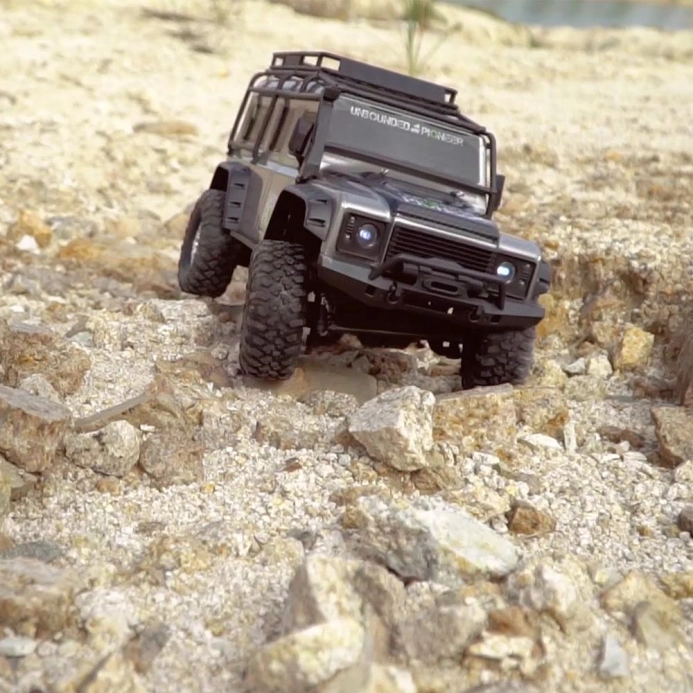 BAZAR-RC auto Max Tiger 3, stříbrná