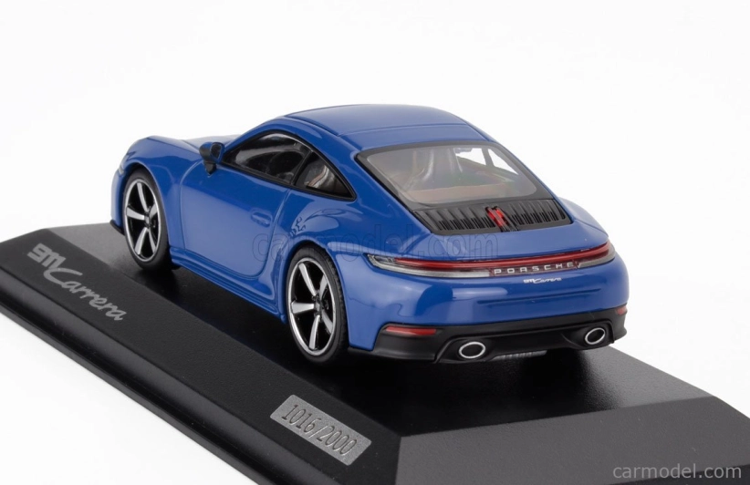 Minichamps Porsche 911 992-2 Carrera Coupe 2024 1:43 Blue