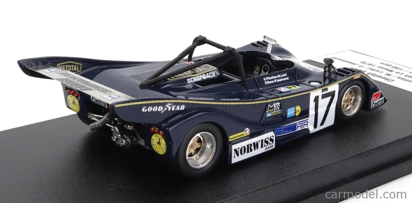 Trofeu Cheetah G601 Team Cheetah Racing N 17 24h Le Mans 1979 S.plastina - M.luini - P.jeanneret 1:43 Blue