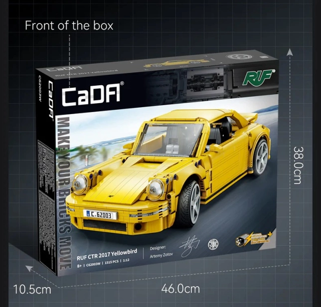 RC stavebnice RUF CTR Yellowbird