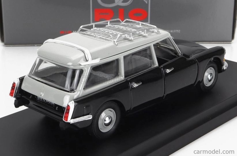 Rio-models Citroen Id19 Break Sw Station Wagon 1958 1:43 čierno-sivý
