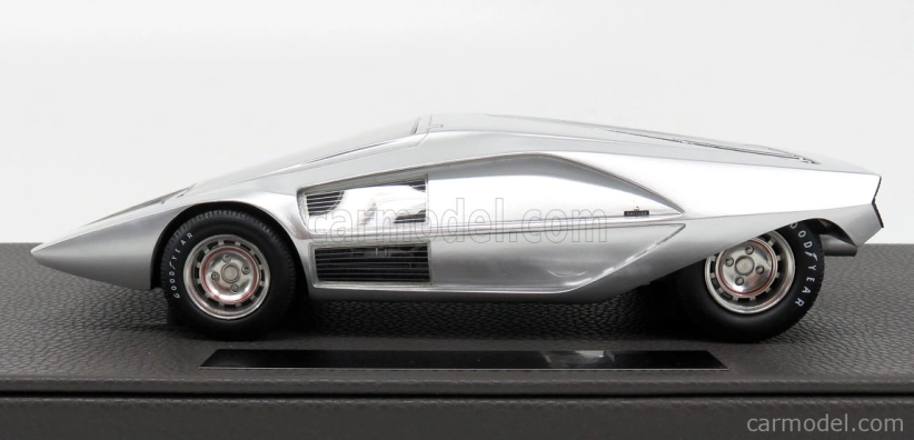 Topmarques Lancia Stratos Zero Concept 1970 1:12 Silver