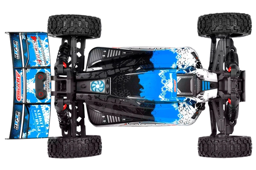 RC auto SYNCRO-4 – BUGGY 4WD 3-4S – RTR, modrá
