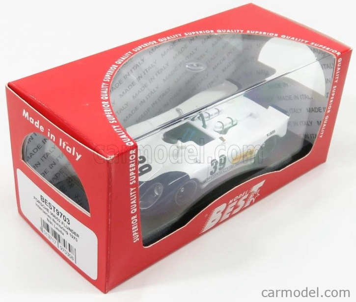 Najlepší model Porsche 908/02 Spider Flunder N 39 Interseries Norisring 1970 Niki Lauda 1:43 Biela modrá