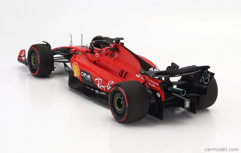 Bbr-models Ferrari F1 Sf-23 Team Scuderia Ferrari N 16 3rd Belgium Gp 2023 Charles Leclerc 1:18 Červená Černá