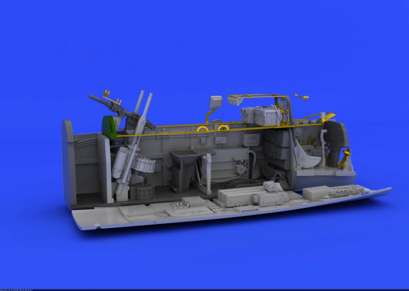 Ed672015 Bf 110G-4 kokpit 1/48 BRASSIN