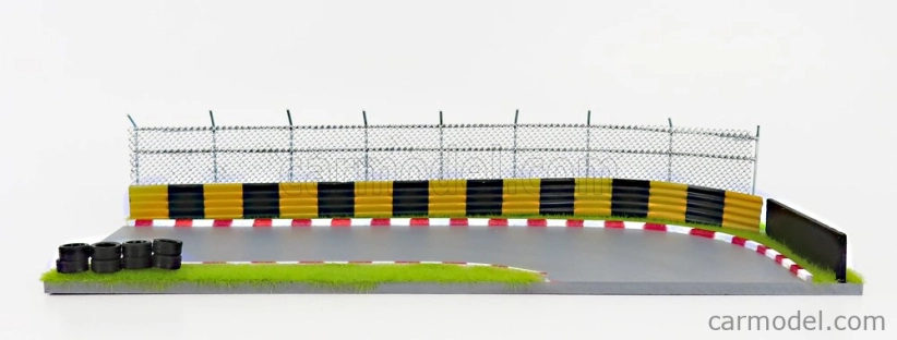 Americké diorámy Príslušenstvo Dioráma Advan Nismo Race Track 1:64 Červená čierna