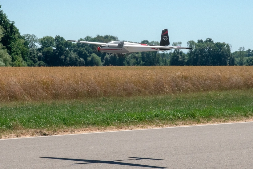 RC letadlo KAVAN Swift S-1 2400mm ARF, červená
