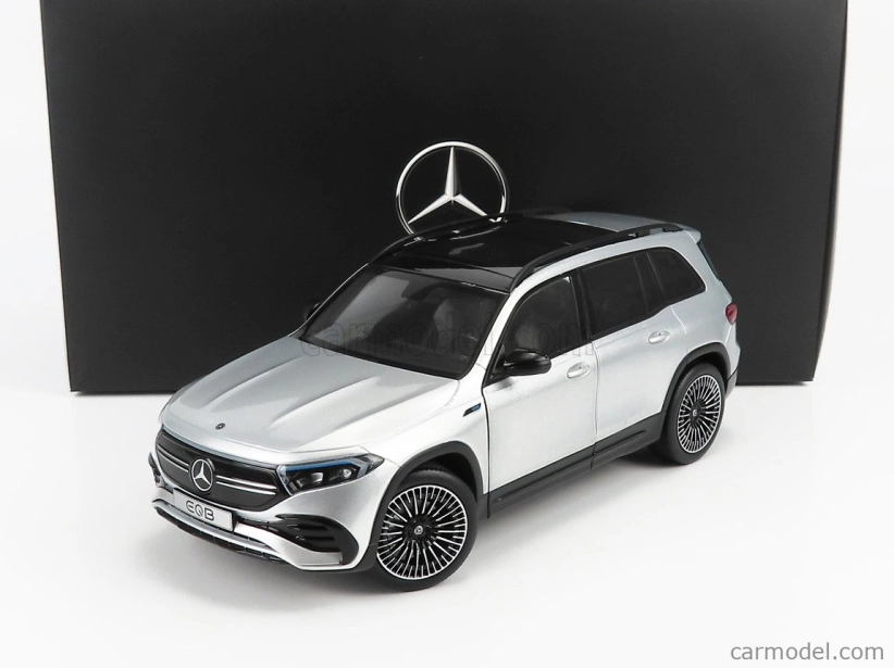 Nzg Mercedes benz Eqb (h243) 2021 1:18 Iridium Silver