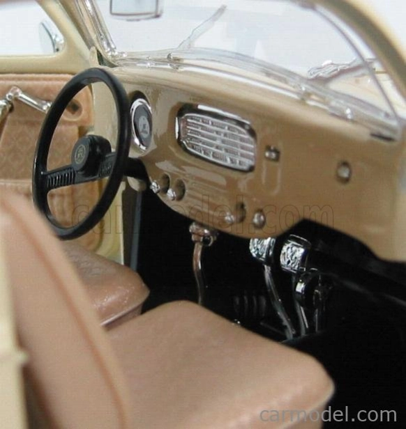 Bburago Volkswagen Käfer-Beetle 1955 1:18 krémová
