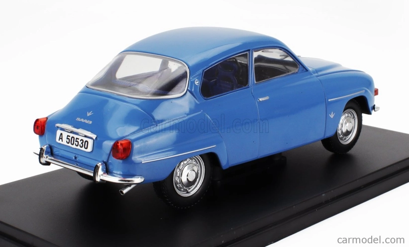 Edicola Saab 96 V4 1970 - Con Vetrina - S vitrínou 1:24 Modrá