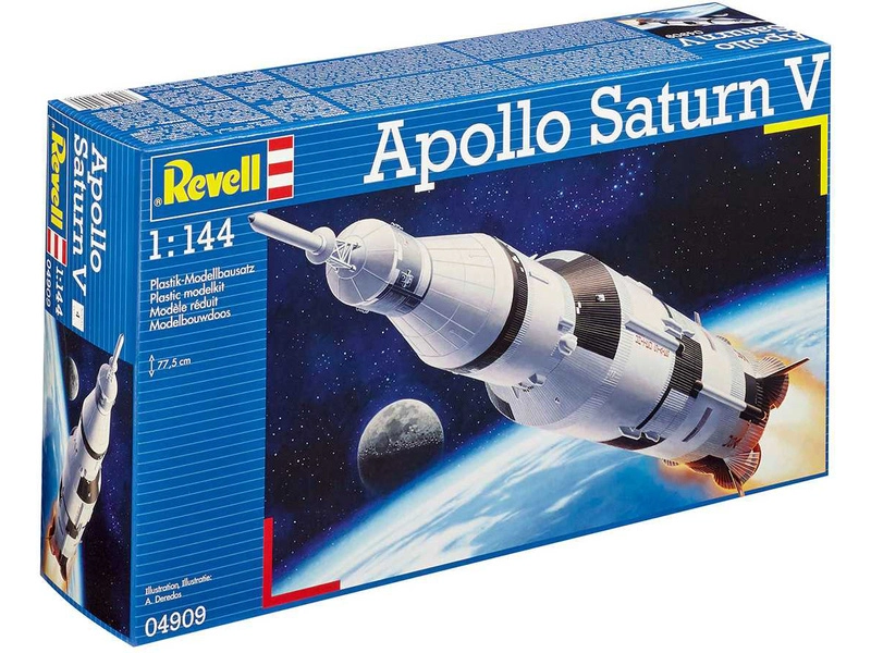  Revell Raketa Saturn V (1:144)