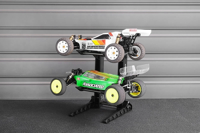 Skládací stojánek pro RC auta, výška 325 mm, 2 patra