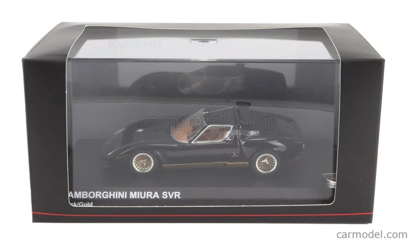 Kyosho Lamborghini Miura Svr 1970 1:43 čierna