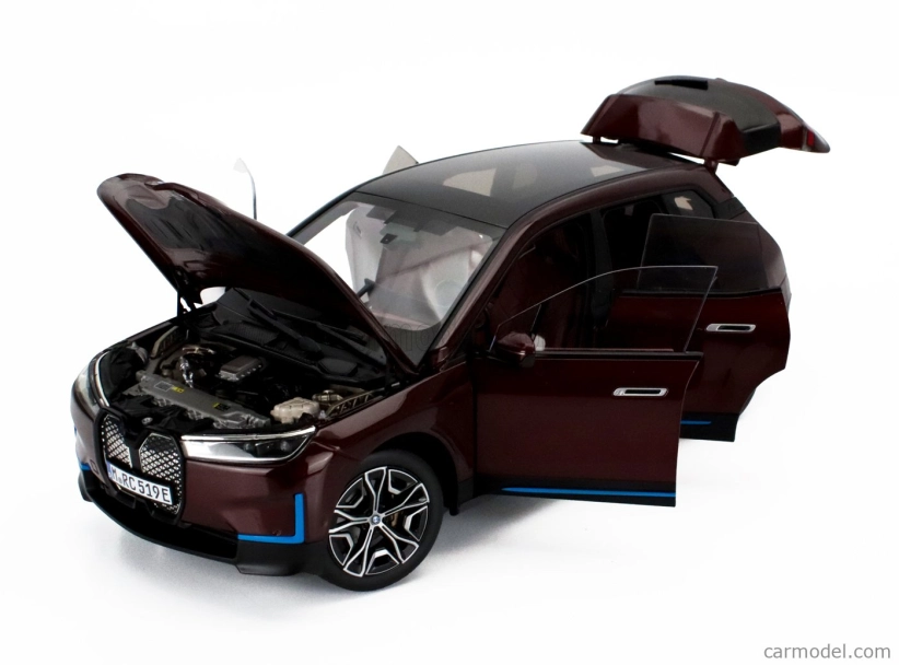 Minichamps BMW Ix-series Suv 2023 1:18 Červená