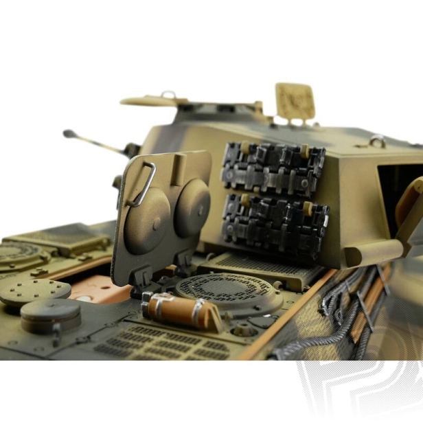 RC tank Kingtiger 1:16 IR, kamufláž
