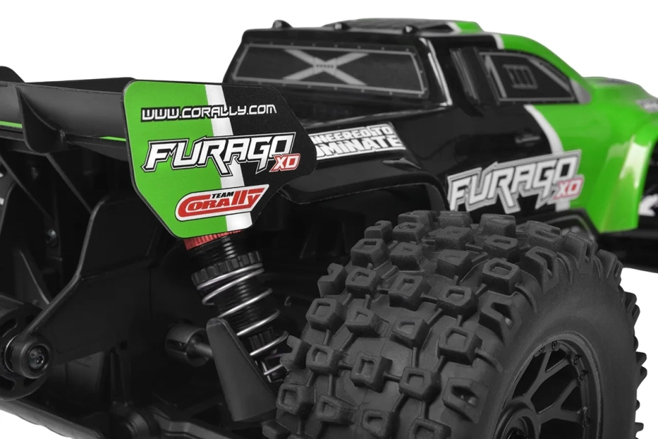 FURAGO XD - RTR - Brushed 2S - Zelená