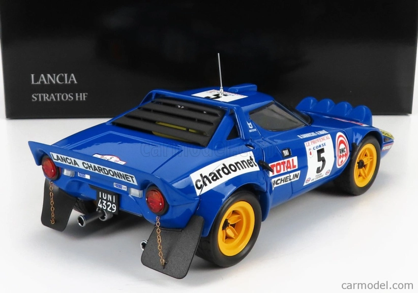 Kyosho Lancia Stratos Hf (night Version) N 5 1:18, modrá