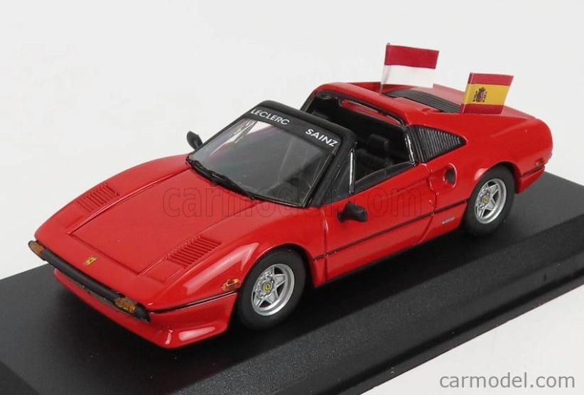Najlepší model Ferrari 308 Gts 1982 - F1 Parade Mexico Gp 2020 C.sainz - C.leclerc 1:43 Red