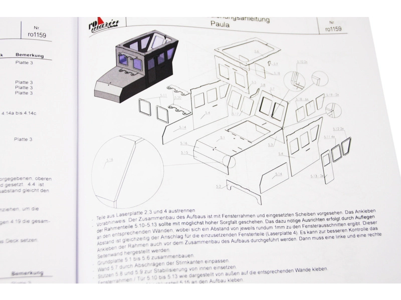 RC stavebnice ROMARIN Paula kit
