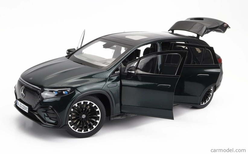 Nzg Mercedes benz Eqs Suv (x296) Von Mercedes-eq Amg Line 2022 1:18 Green Met
