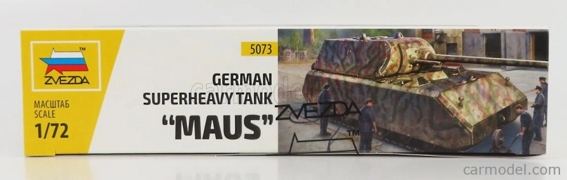 Zvezda Tank Maus German Superheavy 1945 1:72 /