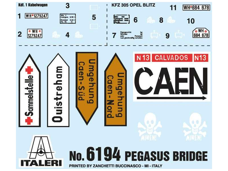 Italeri Pegasus Bridge Airborne Assault (1:72)